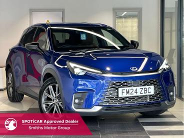SPOTICAR Lexus Lbx 1.5 Vvt-ie Takumi E-cvt Euro 6 (s/s) 5dr Used Car - Suv Hybrid Blue - Peterborough - 1200634237_1
