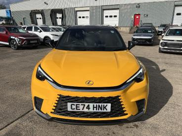 SPOTICAR Lexus Lbx 1.5 Vvt-ie Premium Plus E-cvt Euro 6 (s/s) 5dr Used Car - Suv Hybrid Yellow - Pontypridd - 1200636628_2