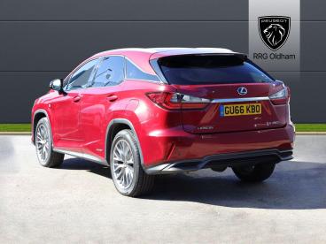 SPOTICAR Lexus Rx 3.5 450h V6 F Sport Cvt 4wd Euro 6 (s/s) 5dr Used Car - Suv Hybrid Red - Oldham - 1200539340_2