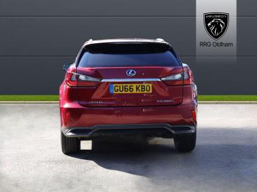 SPOTICAR Lexus Rx 3.5 450h V6 F Sport Cvt 4wd Euro 6 (s/s) 5dr Used Car - Suv Hybrid Red - Oldham - 1200539340_4