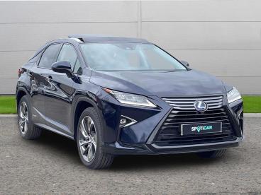 SPOTICAR Lexus Rx 3.5 450h V6 Premier Cvt 4wd Euro 6 (s/s) 5dr Used Car - Suv Hybrid Blue - Selby - 1200579425_1