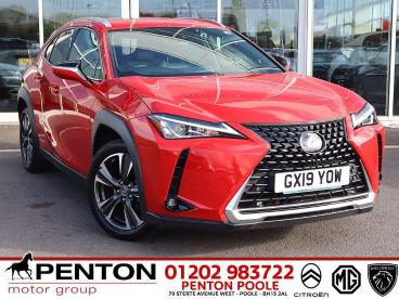 SPOTICAR Lexus Ux 2.0 250h Premium E-cvt Euro 6 (s/s) 5dr Used Car - Suv Hybrid Red - Poole - 1200548247_1