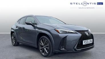 SPOTICAR Lexus Ux 2.0 250h F Sport E-cvt Euro 6 (s/s) 5dr Used Car - Suv Hybrid Blue - Preston - 1200551422_1