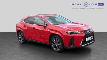 SPOTICAR Lexus Ux 2.0 250h F Sport E-cvt Euro 6 (s/s) 5dr Used Car - Suv Hybrid Red - Chingford - 1200614624_1
