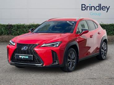 SPOTICAR Lexus Ux 2.0 250h F Sport E-cvt Euro 6 (s/s) 5dr Used Car - Suv Hybrid Red - Cannock - 1200622985_2