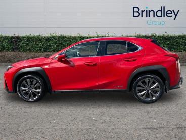 SPOTICAR Lexus Ux 2.0 250h F Sport E-cvt Euro 6 (s/s) 5dr Used Car - Suv Hybrid Red - Cannock - 1200622985_5