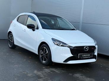 SPOTICAR Mazda 2 1.5 E-skyactiv G Mhev Homura Aka Euro 6 (s/s) 5dr Used Car - City Car Petrol White - Darlington - 1200541974_5