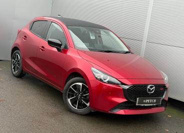 SPOTICAR Mazda 2 1.5 E-skyactiv G Mhev Homura Aka Euro 6 (s/s) 5dr Used Car - City Car Petrol Red - Darlington - 1200558475_1