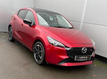 SPOTICAR Mazda 2 1.5 E-skyactiv G Mhev Homura Aka Euro 6 (s/s) 5dr Used Car - City Car Petrol Red - Darlington - 1200558475_5