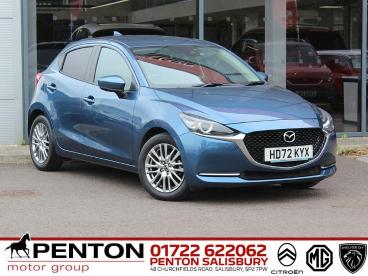 SPOTICAR Mazda 2 1.5 Skyactiv-g Sport Auto Euro 6 (s/s) 5dr Used Car - City Car Petrol Blue - Salisbury - 1200565713_1