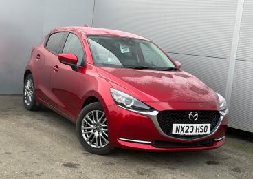 SPOTICAR Mazda 2 1.5 E-skyactiv G Mhev Mhev Gt Sport Euro 6 (s/s) 5 Used Car - City Car Petrol Red - Darlington - 1200567791_1