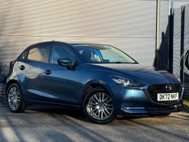 SPOTICAR Mazda 2 1.5 Skyactiv-g Gt Sport Auto Euro 6 (s/s) 5dr Used Car - City Car Petrol Blue - Crewe - 1200578355_1
