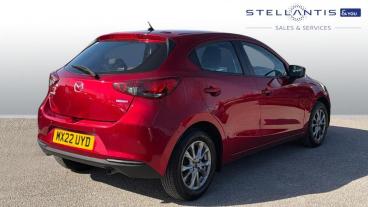 SPOTICAR Mazda 2 1.5 E-skyactiv G Mhev Mhev Se-l Euro 6 (s/s) 5dr Used Car - City Car Petrol Red - Salford - 1200584822_3