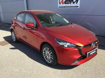 SPOTICAR Mazda 2 1.5 E-skyactiv G Mhev Exclusive-line Euro 6 (s/s) Used Car - City Car Petrol Red - Bodmin - 1200598942_1