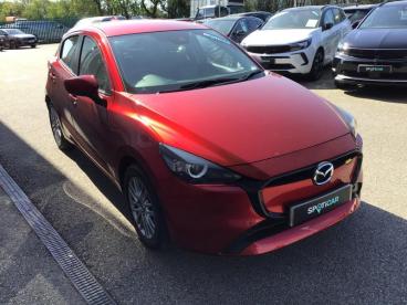 SPOTICAR Mazda 2 1.5 E-skyactiv G Mhev Exclusive-line Euro 6 (s/s) Used Car - City Car Petrol Red - Bodmin - 1200598942_5