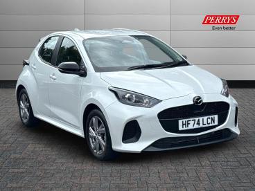 SPOTICAR Mazda 2 1.5h Exclusive-line Cvt Euro 6 (s/s) 5dr Used Car - City Car Hybrid White - Canterbury - 1200600421_1
