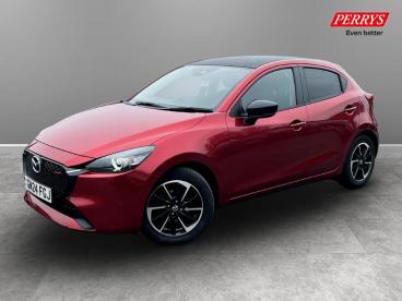 SPOTICAR Mazda 2 1.5 Skyactiv-g Homura Aka Auto Euro 6 (s/s) 5dr Used Car - City Car Petrol Red - Canterbury - 1200600977_3