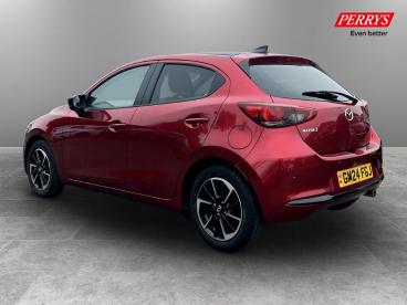 SPOTICAR Mazda 2 1.5 Skyactiv-g Homura Aka Auto Euro 6 (s/s) 5dr Used Car - City Car Petrol Red - Canterbury - 1200600977_5