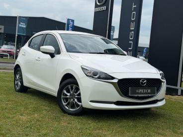 SPOTICAR Mazda 2 1.5 Skyactiv-g Se-l Euro 6 (s/s) 5dr Used Car - City Car Petrol White - Darlington - 1200601015_1