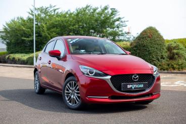 SPOTICAR Mazda 2 1.5 Skyactiv-g Mhev Gt Sport Nav Euro 6 (s/s) 5dr Used Car - City Car Petrol Red - Nuneaton - 1200612596_1