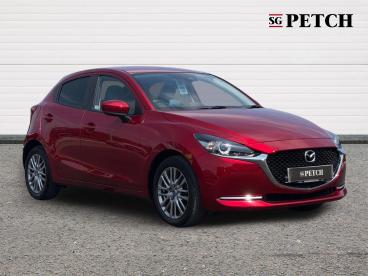 SPOTICAR Mazda 2 1.5 E-skyactiv G Mhev Mhev Gt Sport Euro 6 (s/s) 5 Used Car - City Car Petrol Red - Darlington - 1200612830_1