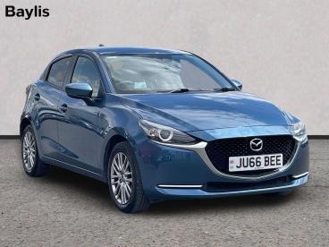 SPOTICAR Mazda 2 1.5 Skyactiv-g Mhev Gt Sport Nav Euro 6 (s/s) 5dr Used Car - City Car Petrol Blue - Hereford - 1200614845_1