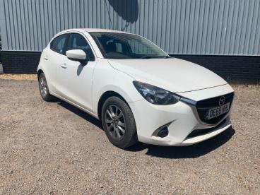 SPOTICAR Mazda 2 1.5 Skyactiv-g Se-l Nav+ Euro 6 (s/s) 5dr Used Car - City Car Petrol White - Tiverton - 1200624665_1