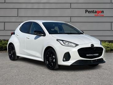 SPOTICAR Mazda 2 1.5h Homura Cvt Euro 6 (s/s) 5dr Used Car - City Car Hybrid White - Lincoln - 1200632504_1