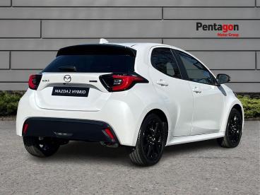 SPOTICAR Mazda 2 1.5h Homura Cvt Euro 6 (s/s) 5dr Used Car - City Car Hybrid White - Lincoln - 1200632504_5