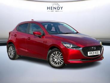 SPOTICAR Mazda 2 1.5 Skyactiv-g Mhev Sport Nav Euro 6 (s/s) 5dr Used Car - City Car Petrol Red - Poole - 1200639032_1