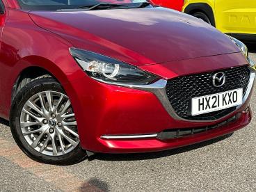 SPOTICAR Mazda 2 1.5 Skyactiv-g Mhev Sport Nav Euro 6 (s/s) 5dr Used Car - City Car Petrol Red - Poole - 1200639032_3
