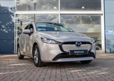 SPOTICAR Mazda 2 1.5 E-skyactiv G Mhev Centre-line Euro 6 (s/s) 5dr Used Car - City Car Petrol Silver - Aldershot - 1200639849_1