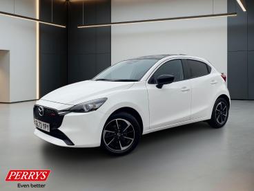 SPOTICAR Mazda 2 1.5 E-skyactiv G Mhev Homura Aka Euro 6 (s/s) 5dr Used Car - City Car Petrol White - Canterbury - 1200641838_3