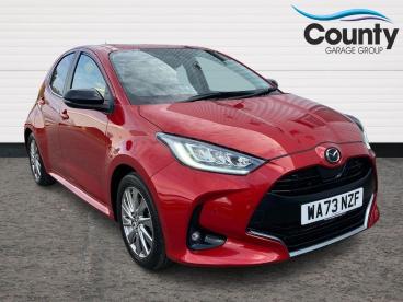SPOTICAR Mazda 2 1.5h Select Cvt Euro 6 (s/s) 5dr Used Car - City Car Hybrid Red - Barnstaple - 1200644909_1