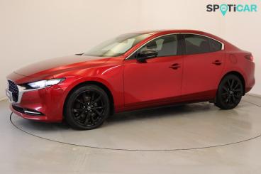 SPOTICAR Mazda 3 2.0 E-skyactiv-x Mhev Gt Sport Tech Euro 6 (s/s) 4 Used Car - Saloon Petrol Red - Wellingborough - 1200544628_4