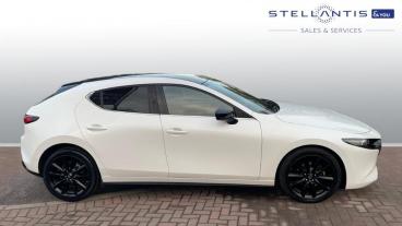 SPOTICAR Mazda 3 2.0 Skyactiv-x Mhev Gt Sport Tech Euro 6 (s/s) 5dr Used Car - Saloon Petrol Blue - Sale - 1200554770_2