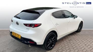 SPOTICAR Mazda 3 2.0 Skyactiv-x Mhev Gt Sport Tech Euro 6 (s/s) 5dr Used Car - Saloon Petrol Blue - Sale - 1200554770_3