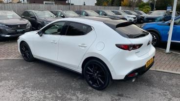 SPOTICAR Mazda 3 2.0 Skyactiv-x Mhev Gt Sport Tech Euro 6 (s/s) 5dr Used Car - Saloon Petrol Blue - Sale - 1200554770_5