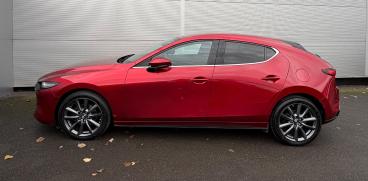 SPOTICAR Mazda 3 2.0 E-skyactiv-g Mhev Sport Lux Euro 6 (s/s) 5dr Used Car - Saloon Petrol Red - Darlington - 1200554994_4