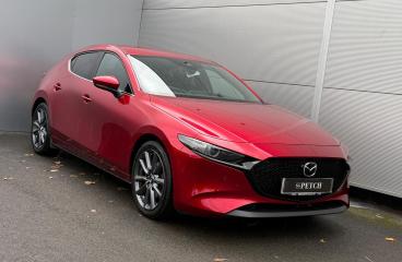 SPOTICAR Mazda 3 2.0 E-skyactiv-g Mhev Sport Lux Euro 6 (s/s) 5dr Used Car - Saloon Petrol Red - Darlington - 1200554994_5
