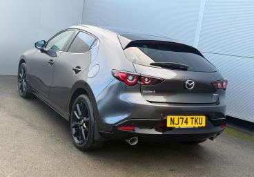 SPOTICAR Mazda 3 2.0 E-skyactiv-x Mhev Takumi Euro 6 (s/s) 5dr Used Car - Saloon Petrol Grey - Darlington - 1200571598_3