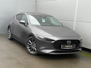 SPOTICAR Mazda 3 2.0 E-skyactiv-g Mhev Exclusive-line Euro 6 (s/s) Used Car - Saloon Petrol Grey - Darlington - 1200572496_1