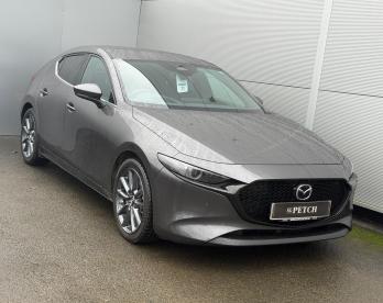 SPOTICAR Mazda 3 2.0 E-skyactiv-g Mhev Exclusive-line Euro 6 (s/s) Used Car - Saloon Petrol Grey - Darlington - 1200572496_5