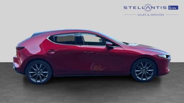 SPOTICAR Mazda 3 2.0 Skyactiv-g Mhev Sport Lux Euro 6 (s/s) 5dr Used Car - Saloon Petrol Red - Bristol - 1200582475_2