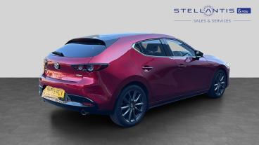 SPOTICAR Mazda 3 2.0 Skyactiv-g Mhev Sport Lux Euro 6 (s/s) 5dr Used Car - Saloon Petrol Red - Bristol - 1200582475_3