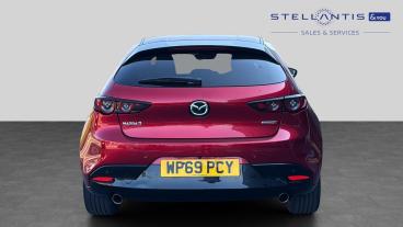 SPOTICAR Mazda 3 2.0 Skyactiv-g Mhev Sport Lux Euro 6 (s/s) 5dr Used Car - Saloon Petrol Red - Bristol - 1200582475_4