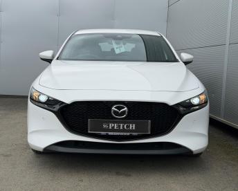 SPOTICAR Mazda 3 2.0 E-skyactiv-g Mhev Se-l Lux Euro 6 (s/s) 5dr Used Car - Saloon Petrol White - Darlington - 1200585437_2