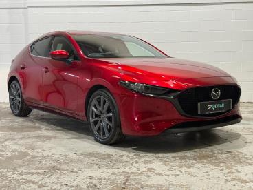 SPOTICAR Mazda 3 2.0 E-skyactiv-g Mhev Gt Sport Auto Euro 6 (s/s) 5 Used Car - Saloon Petrol Red - Carlisle - 1200587845_1
