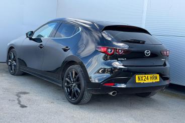 SPOTICAR Mazda 3 2.0 E-skyactiv-g Mhev Homura Euro 6 (s/s) 5dr Used Car - Saloon Petrol Black - Darlington - 1200588975_3