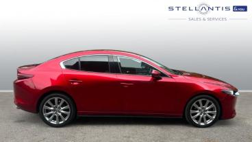 SPOTICAR Mazda 3 2.0 Skyactiv-x Mhev Gt Sport Tech Euro 6 (s/s) 4dr Used Car - Saloon Petrol Red - Stockport - 1200594572_2